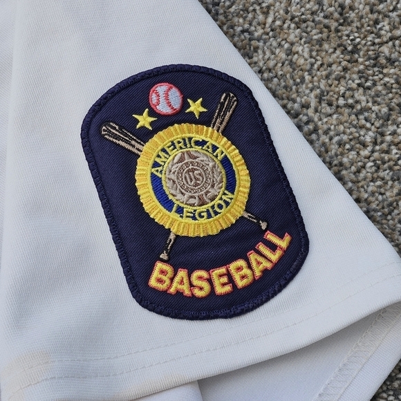 Vintage Red Sox Jersey #32 Alpenrose Embroidered Quality Heavy Baseball Shirt 44 - Picture 6 of 16